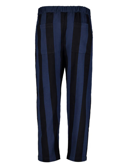 Striped Cotton Trousers