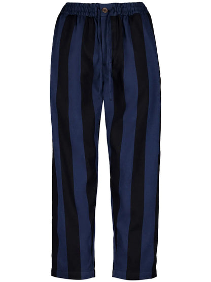 Striped Cotton Trousers