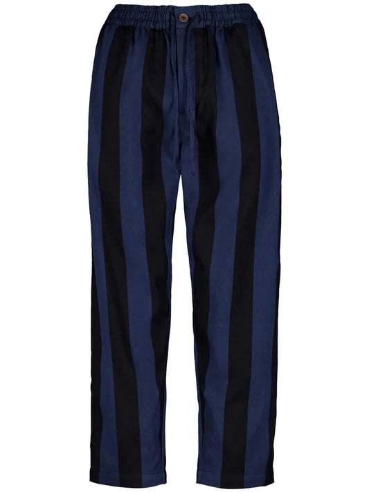 Striped Cotton Trousers