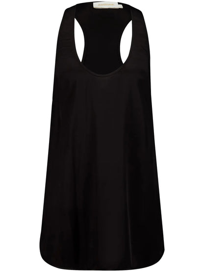 Racerback Silk Tank Top