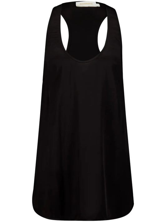 Racerback Silk Tank Top