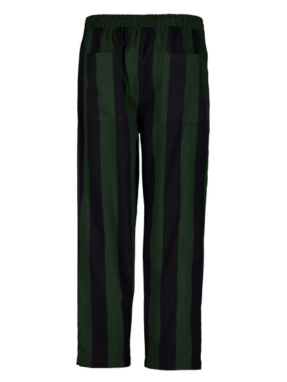 Striped Cotton Trousers