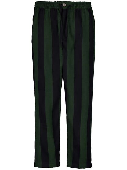 Striped Cotton Trousers