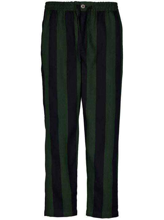Striped Cotton Trousers