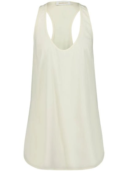 Racerback Silk Tank Top