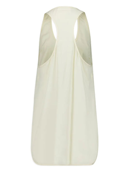 Racerback Silk Tank Top