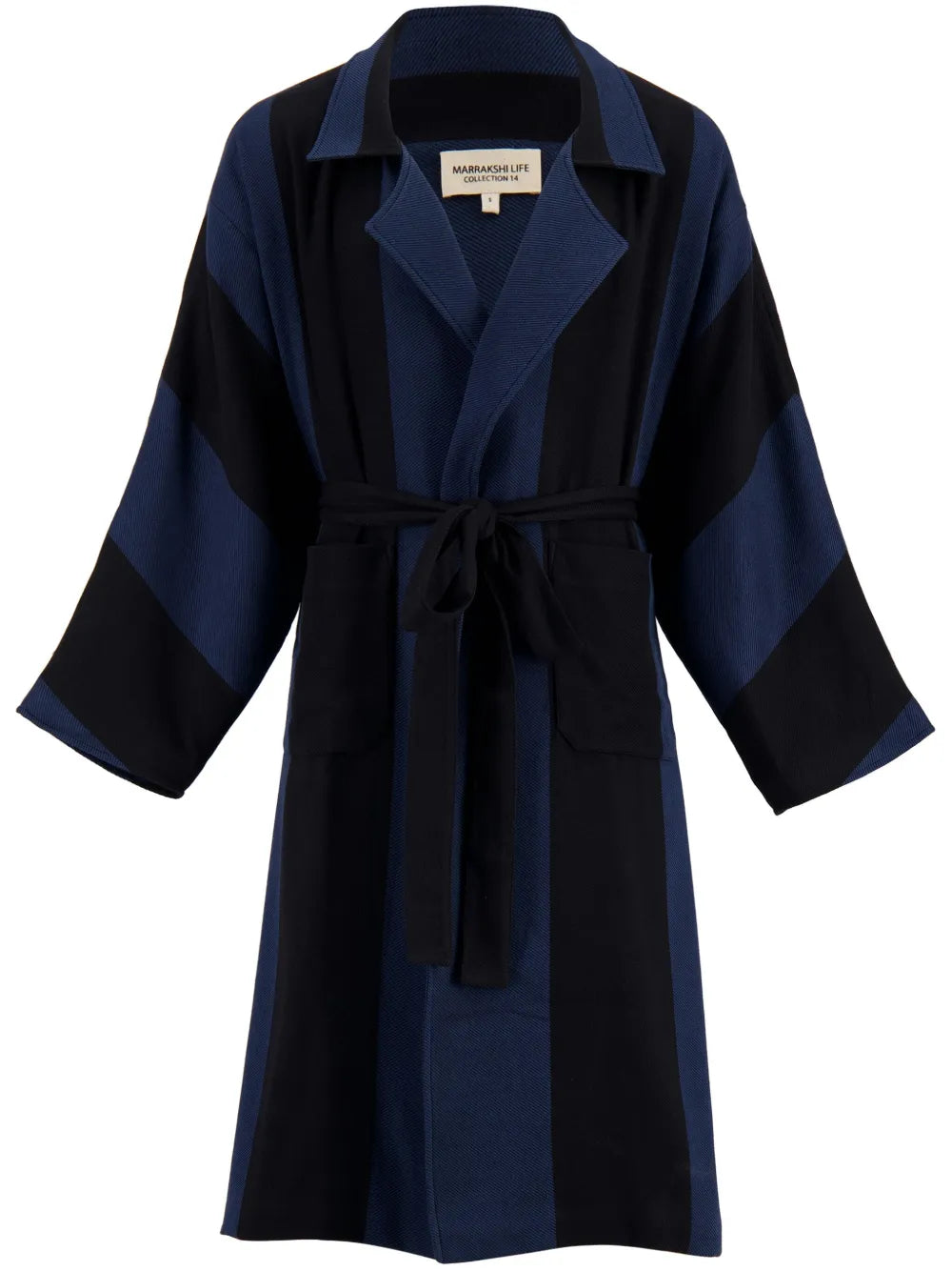 Striped Cotton Coat
