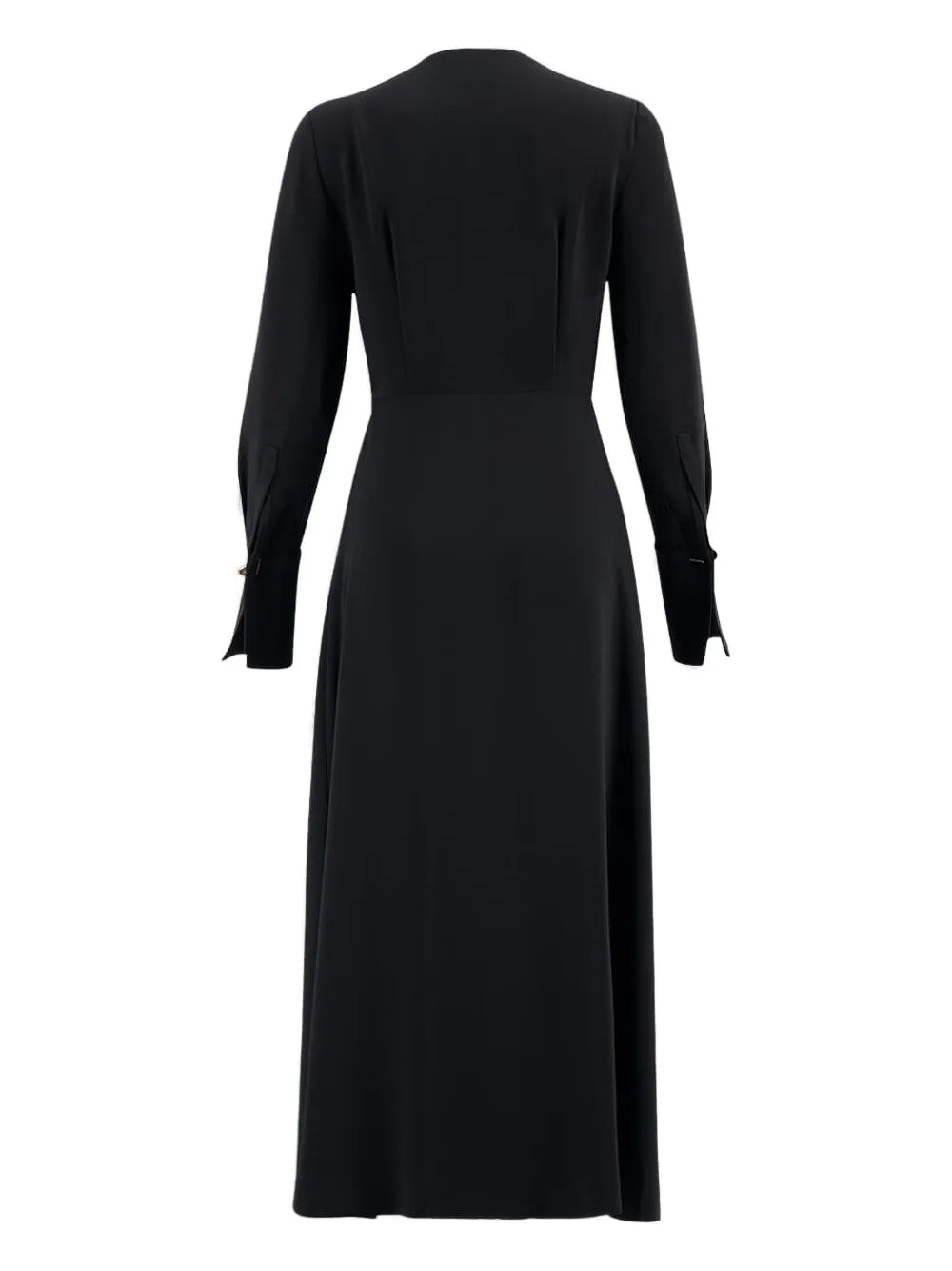 Layered-Design Midi Dress
