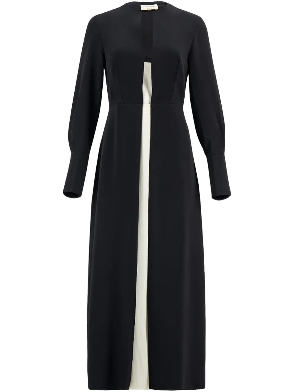 Layered-Design Midi Dress
