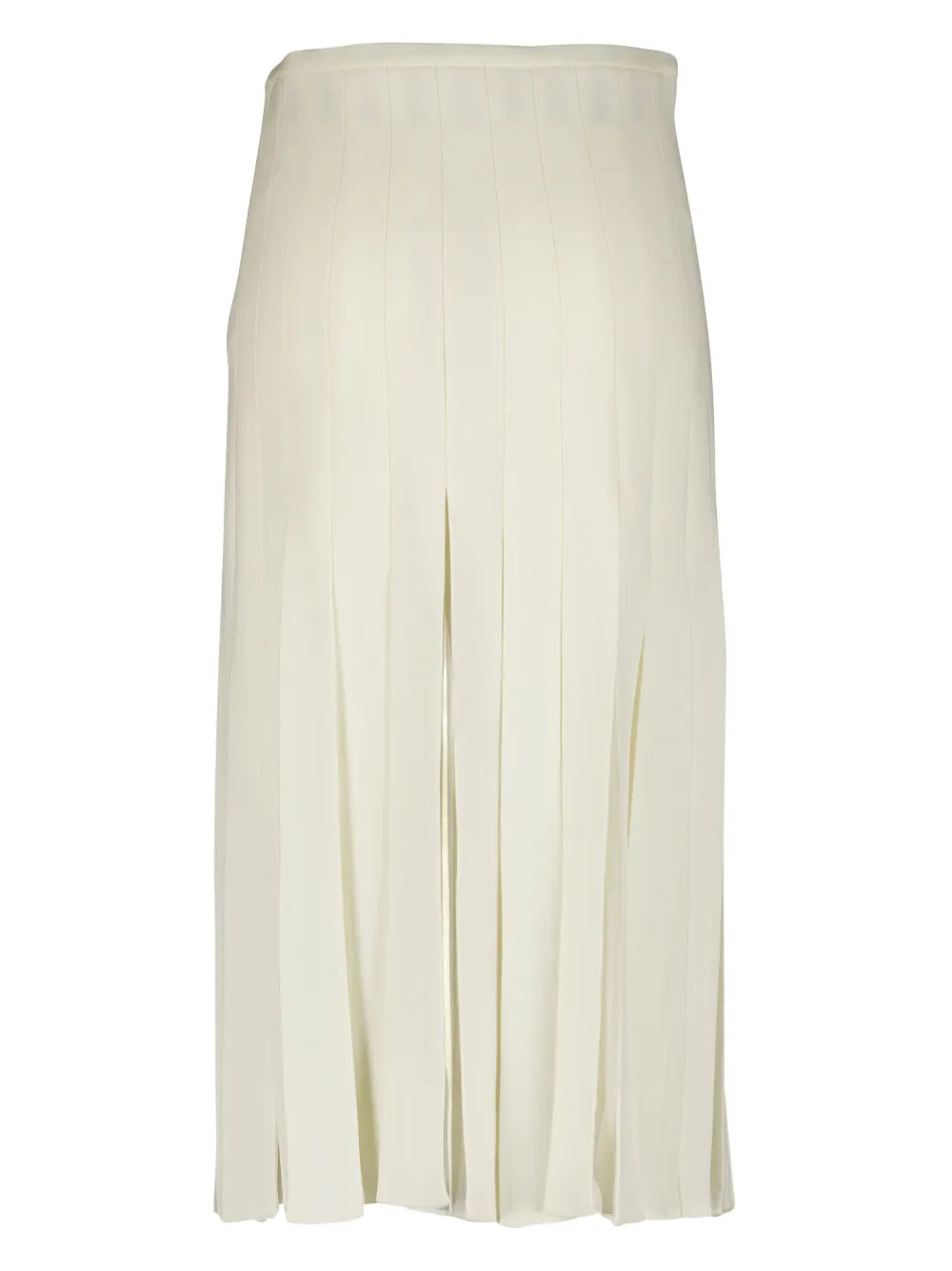 Binka Pleated Wool Skirt