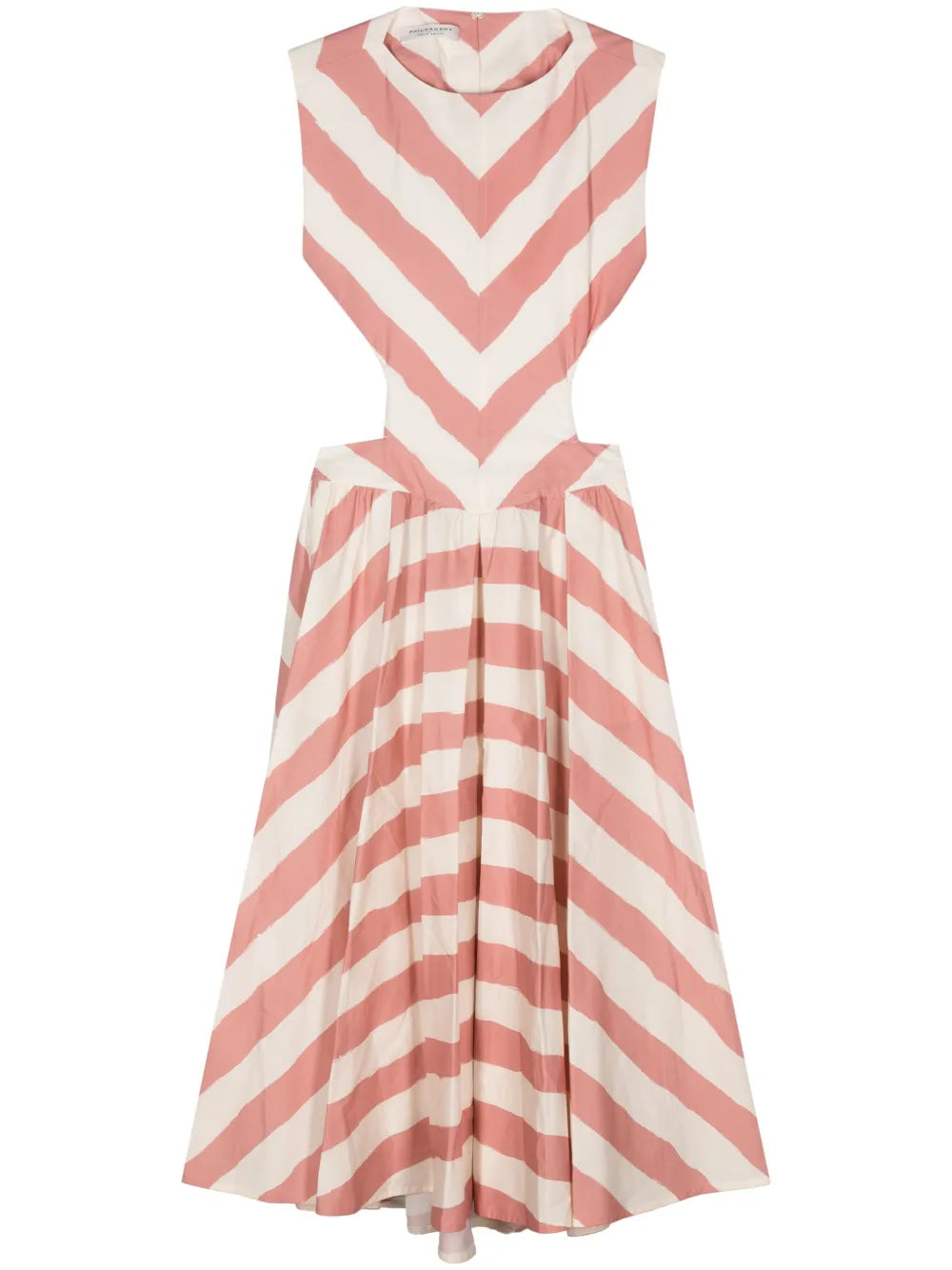 Striped Midi Dress