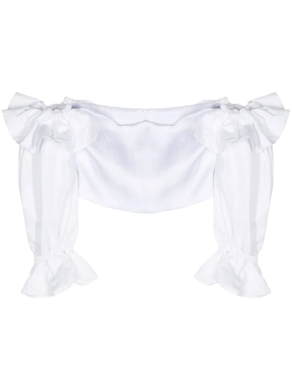 Ruffle Bodice Top
