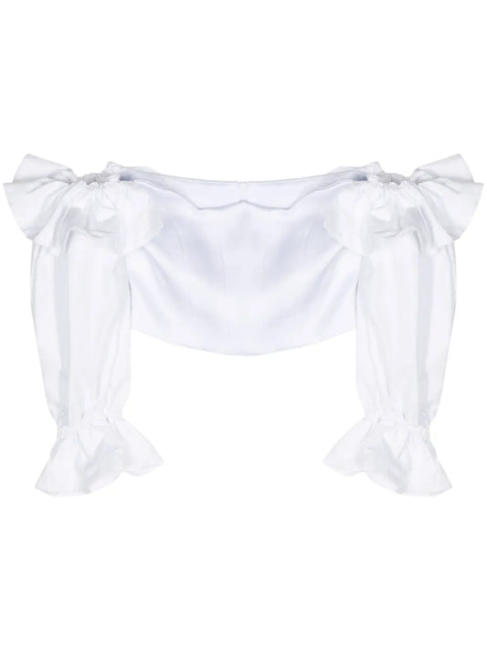 Ruffle Bodice Top