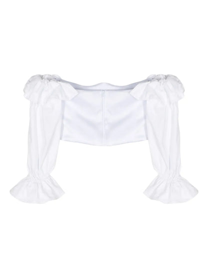 Ruffle Bodice Top