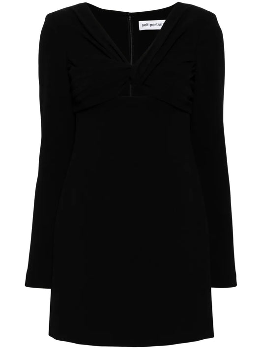 V-Neck Mini Dress