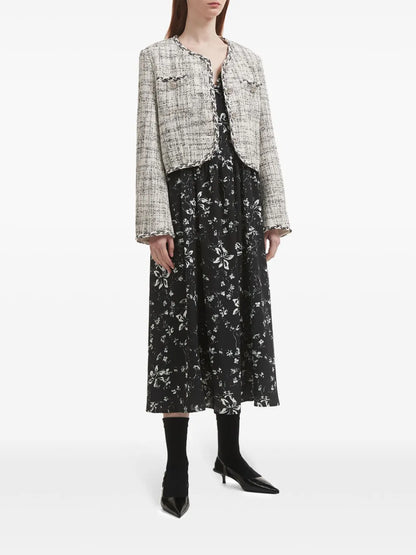 Cropped Tweed Jacket