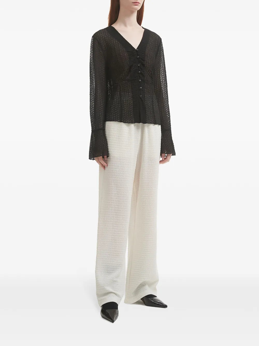 Open-Knit Top