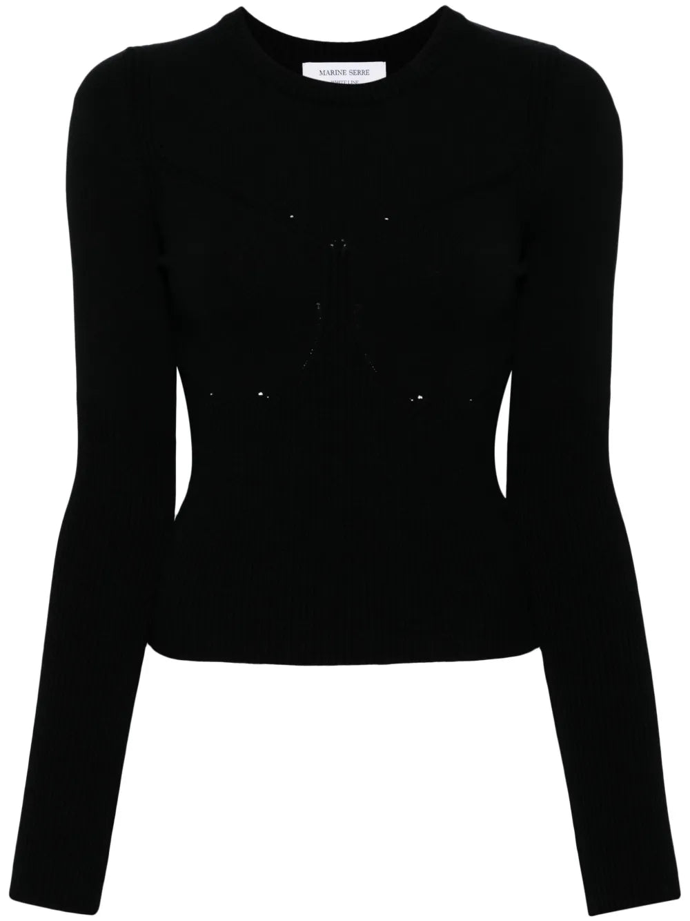 Crew Neck Straight Hem Jumper