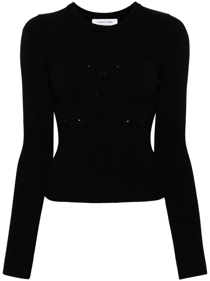 Crew Neck Straight Hem Jumper