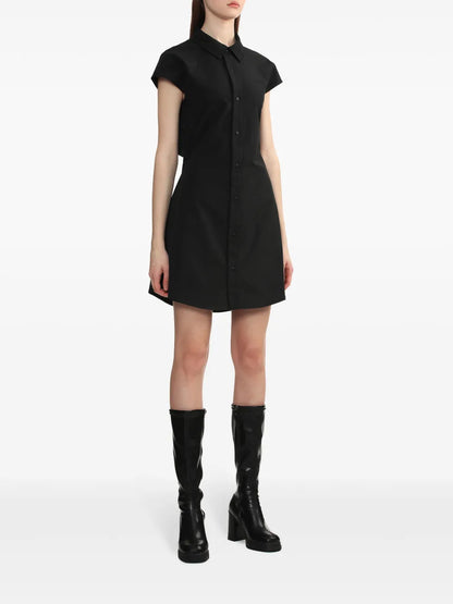 Flared Shirt Dress