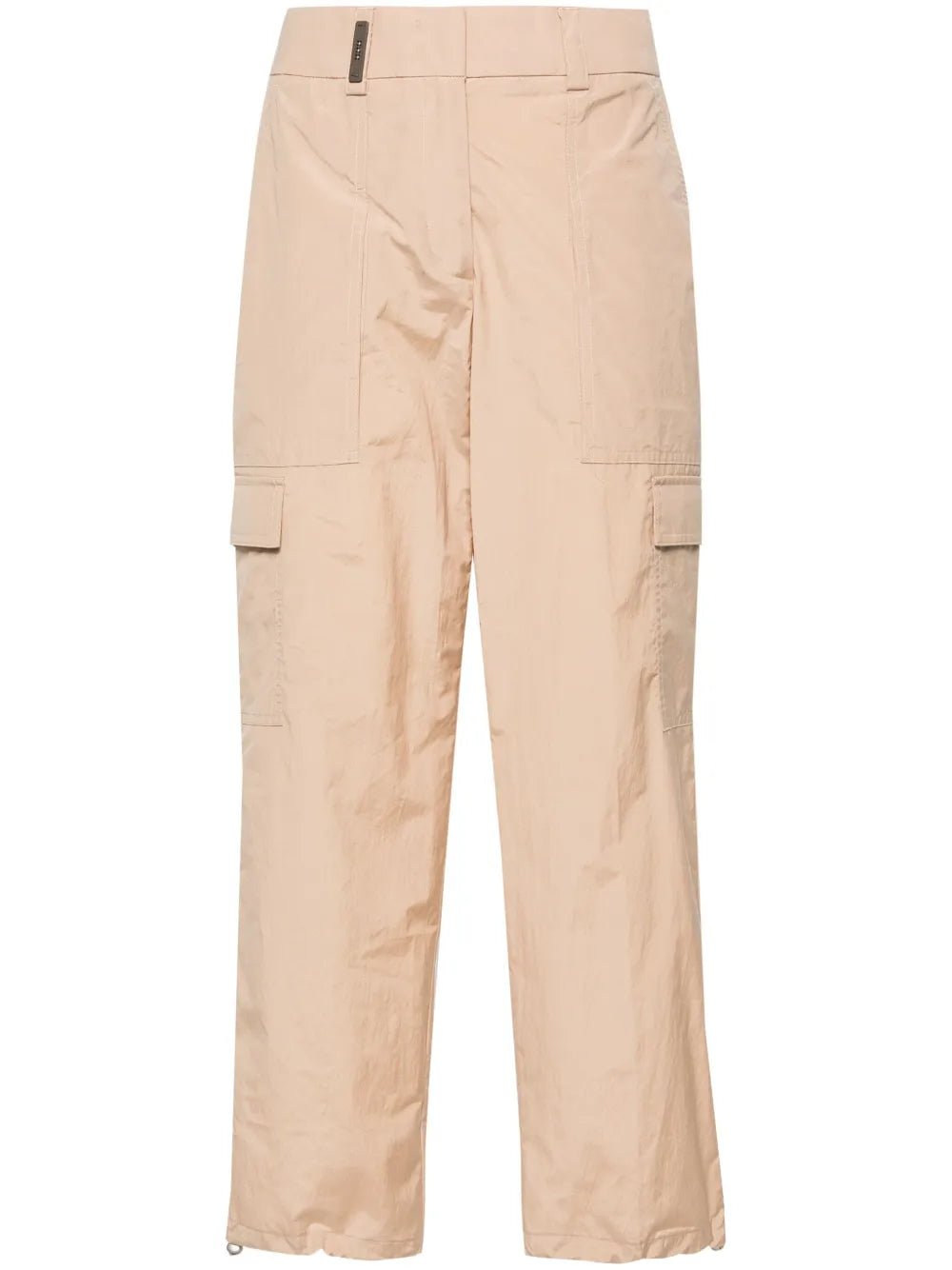 High-Waist Tapered Trousers