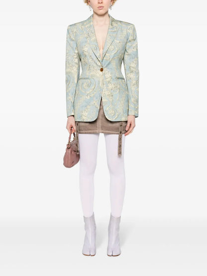 Lauren Toile De Jouy-Print Blazer