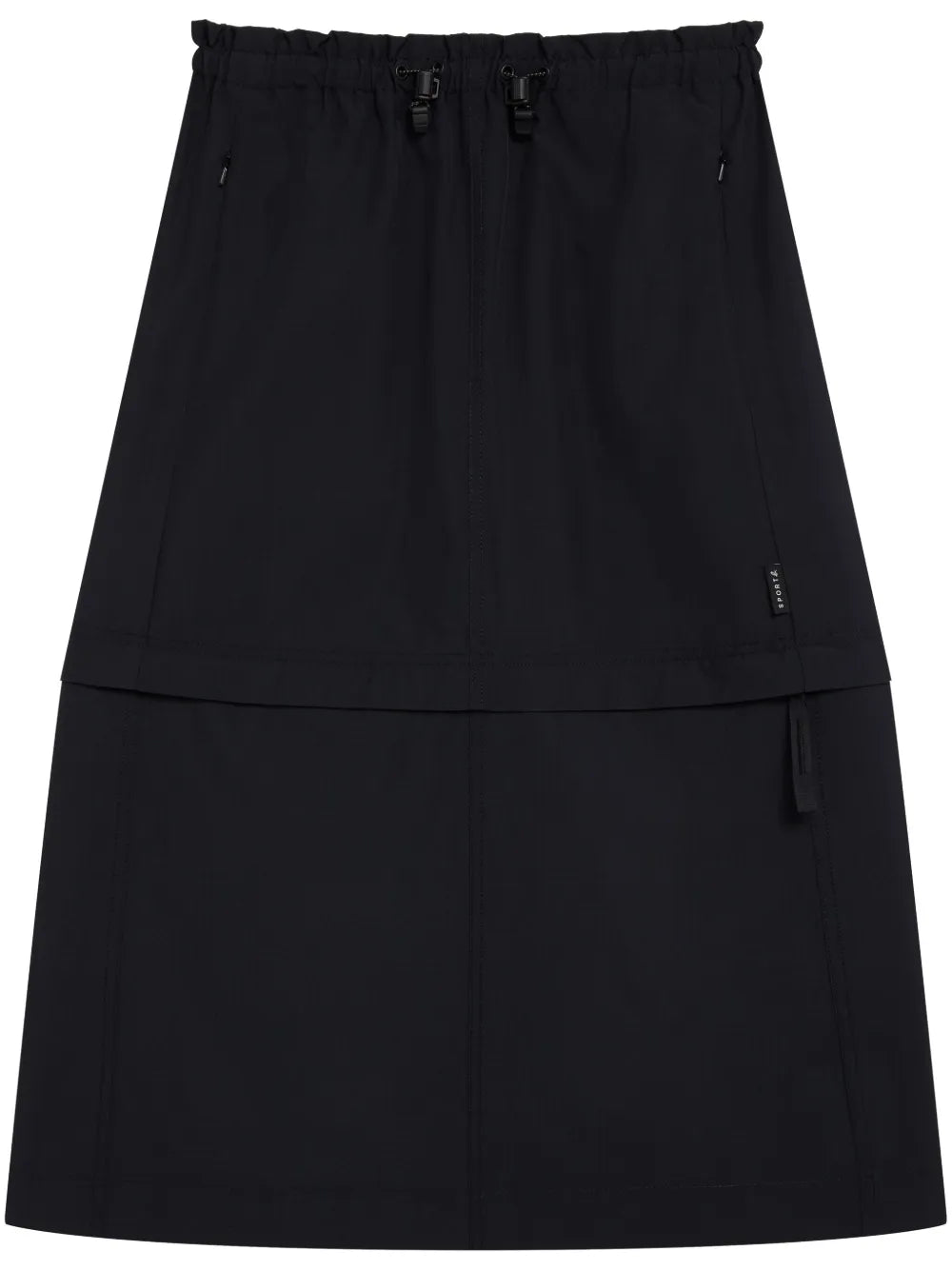 Convertible Elasticated-Waist Skirt