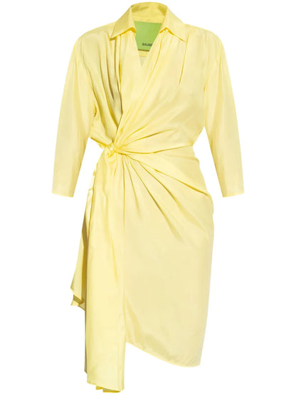 Miya Silk Wrap Dress