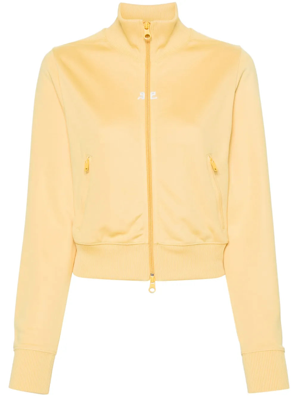 Interlock Logo-Embroidered Zip-Up Sweatshirt
