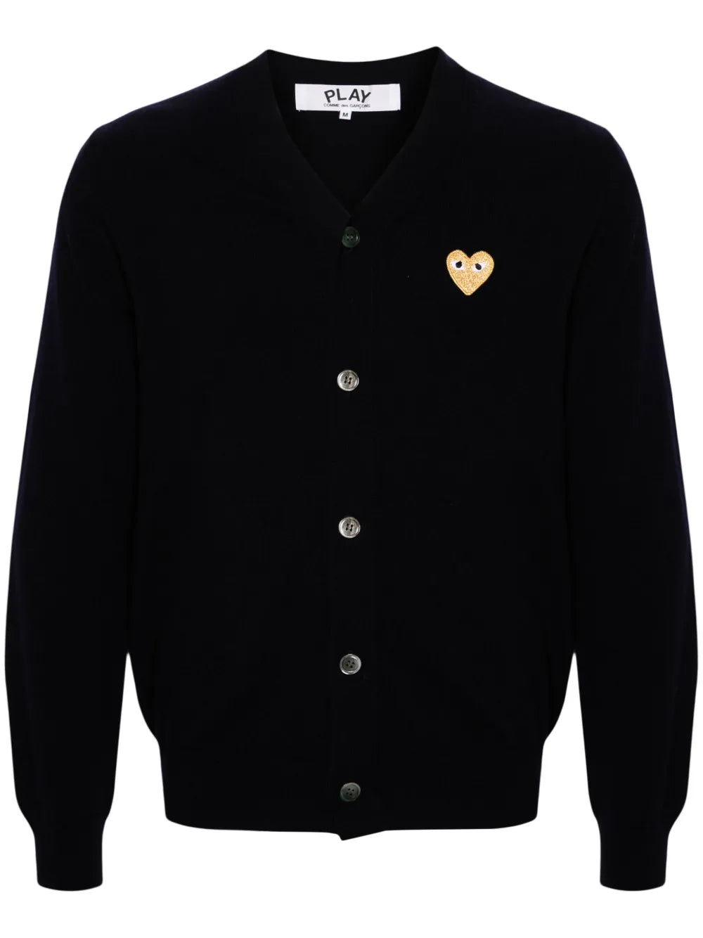 V-Neck Wool Cardigan