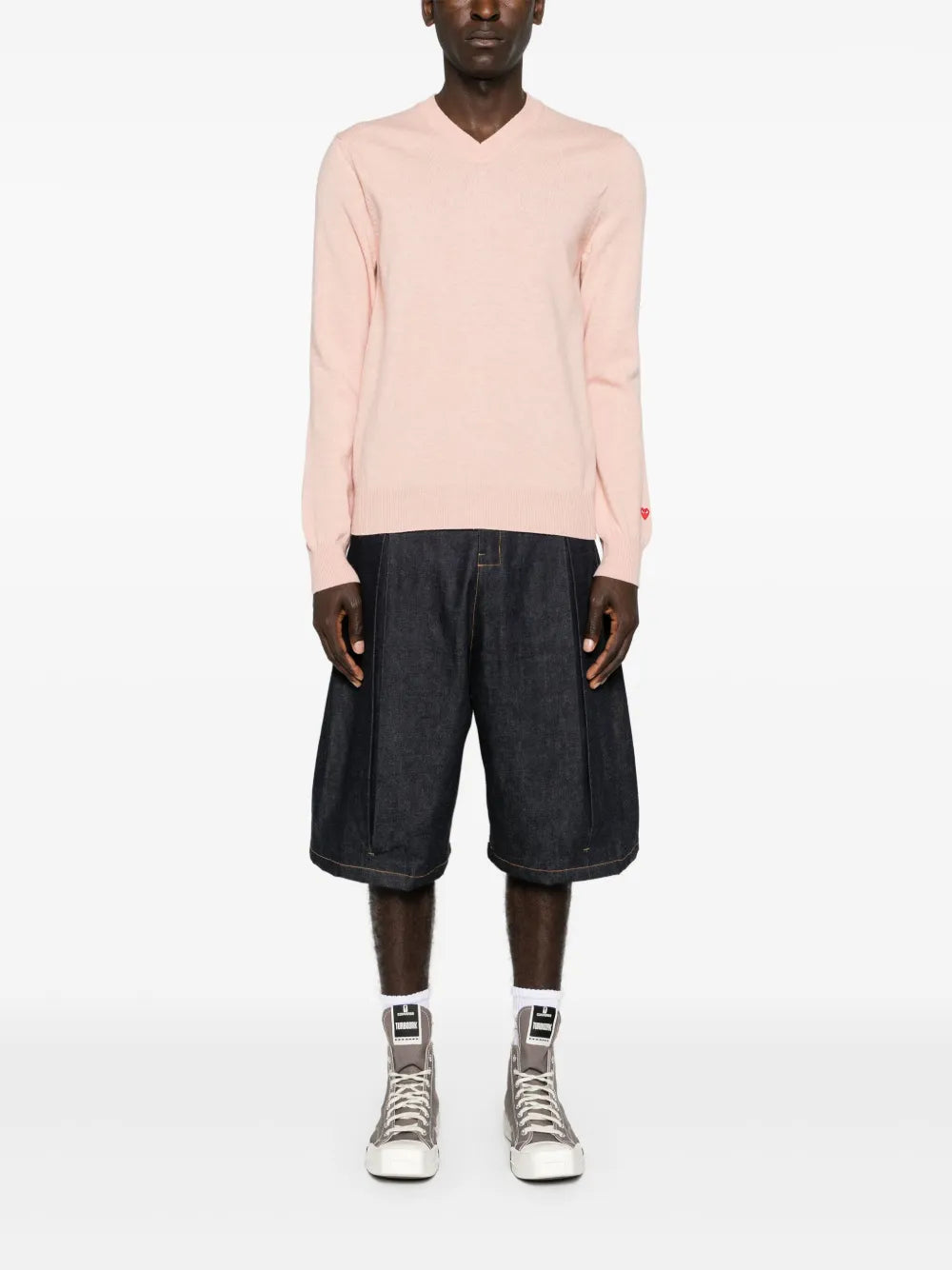 V-Neck Wool Jumper