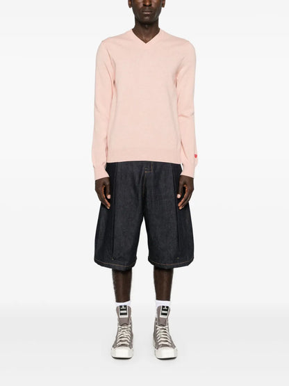 V-Neck Wool Jumper