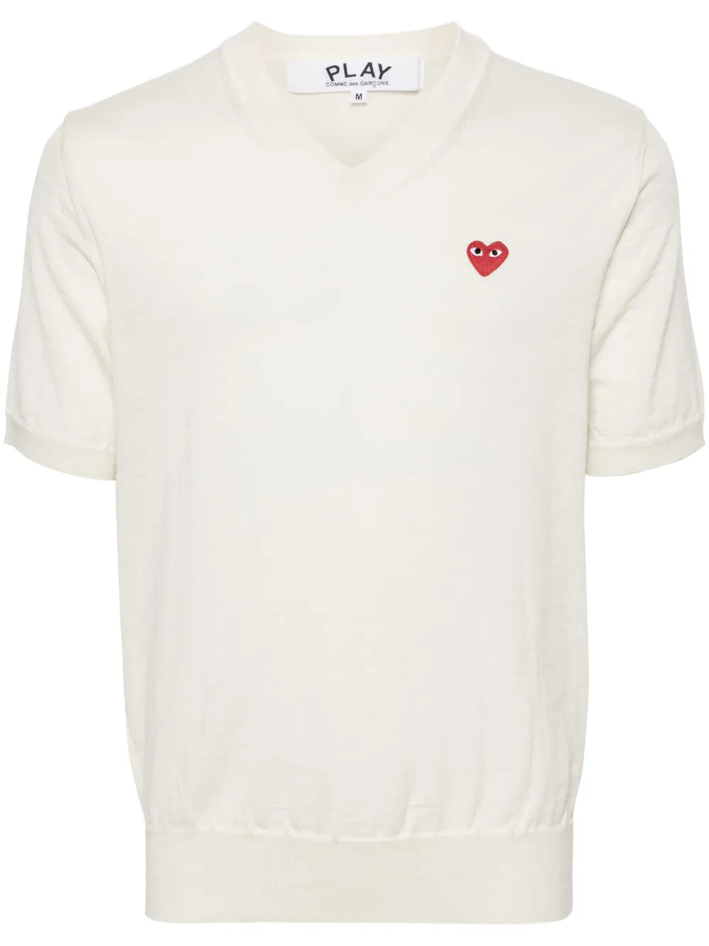 Heart-Patch Wool Jumper