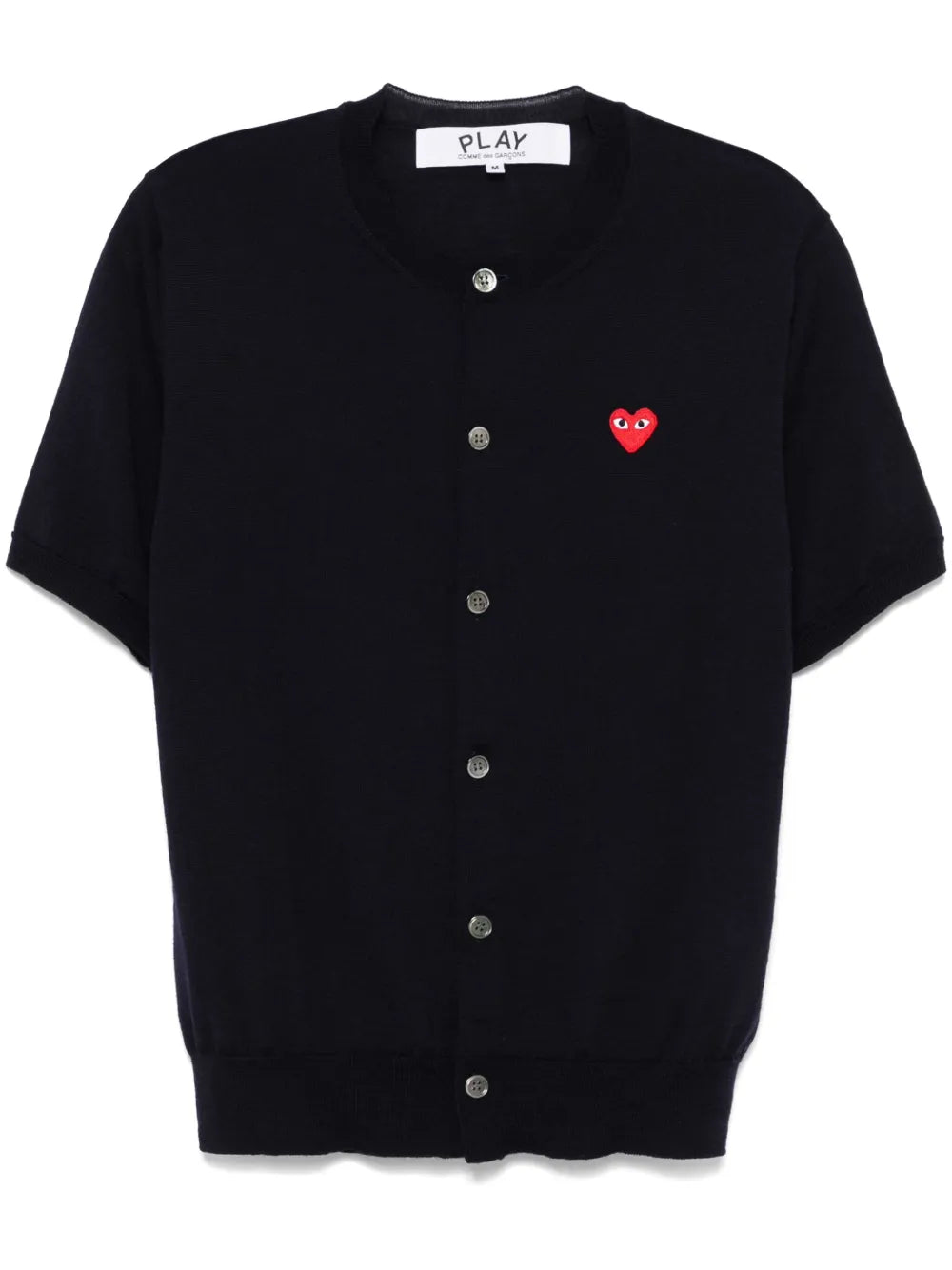 Heart-Patch Cardigan