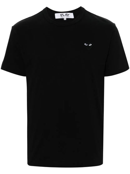 Heart-Patch Cotton T-Shirt