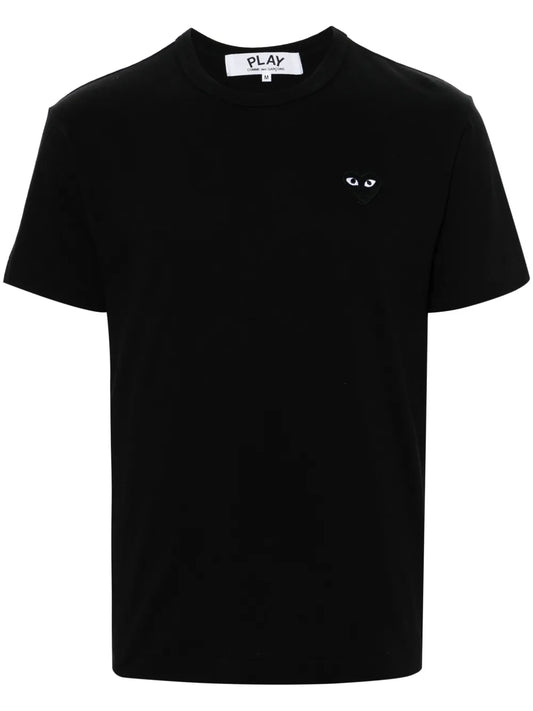 Heart-Patch Cotton T-Shirt