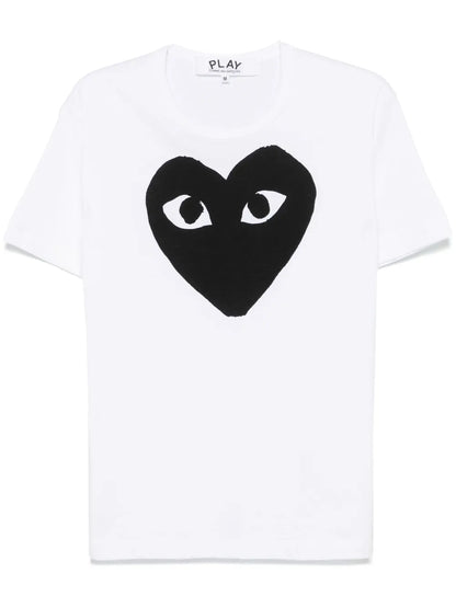 Heart-Print T-Shirt