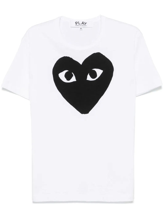 Heart-Print T-Shirt