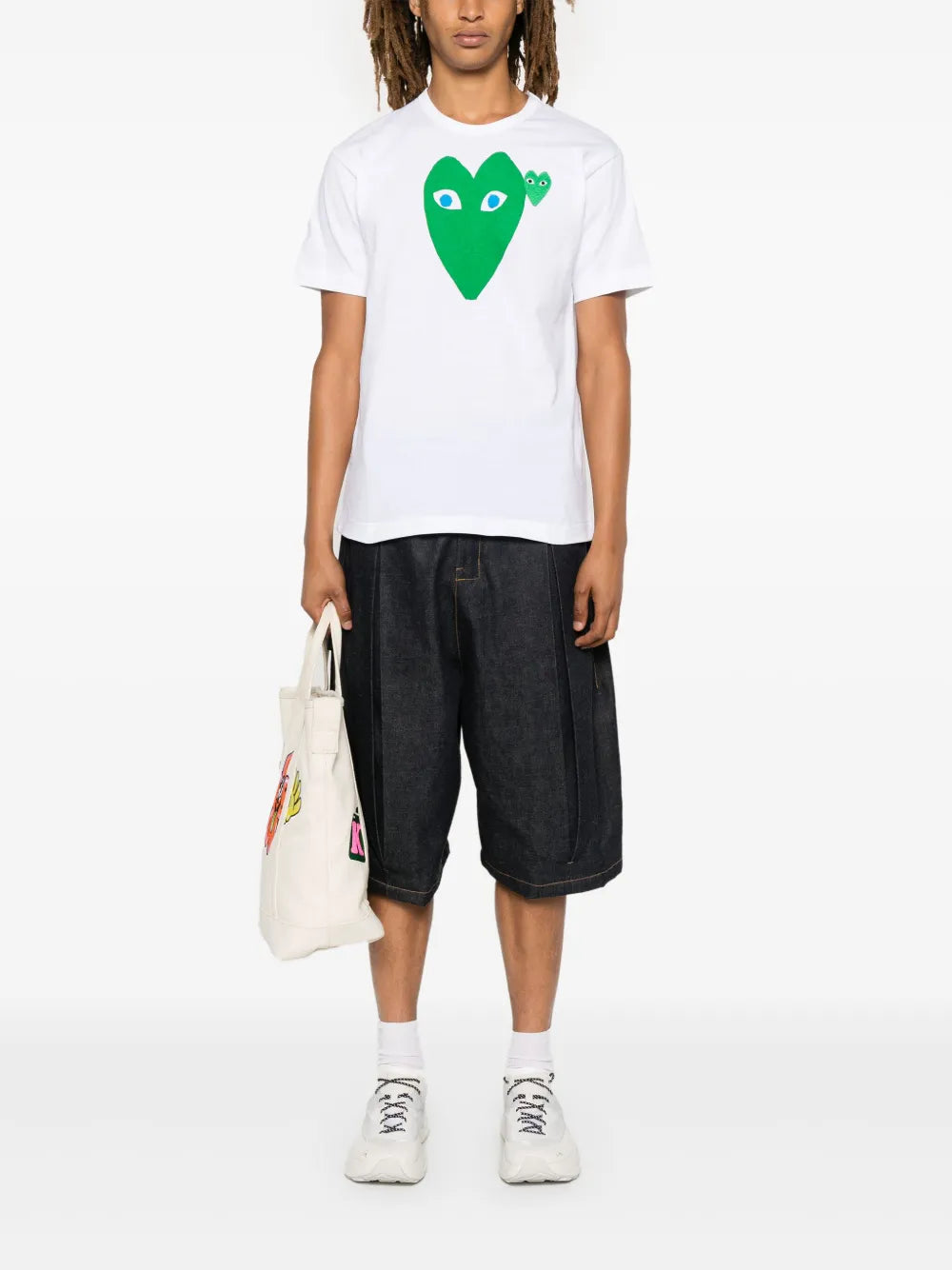 Heart-Print T-Shirt