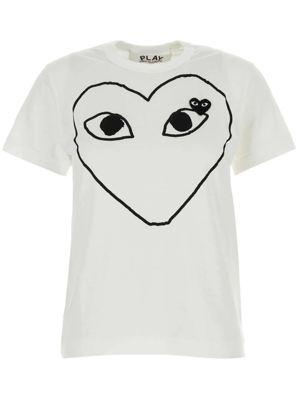 Signature Heart Print Cotton T-Shirt