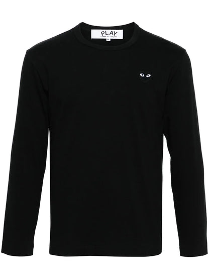 Heart-Patch Cotton T-Shirt
