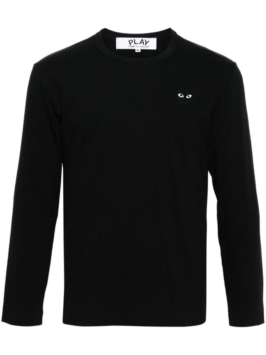 Heart-Patch Cotton T-Shirt
