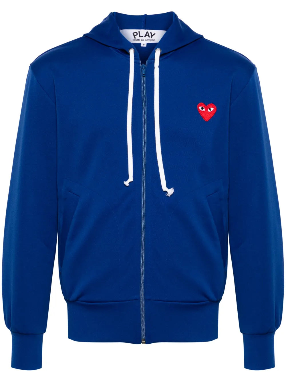 Heart-Appliqué Hoodie