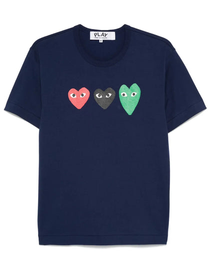Heart-Print T-Shirt