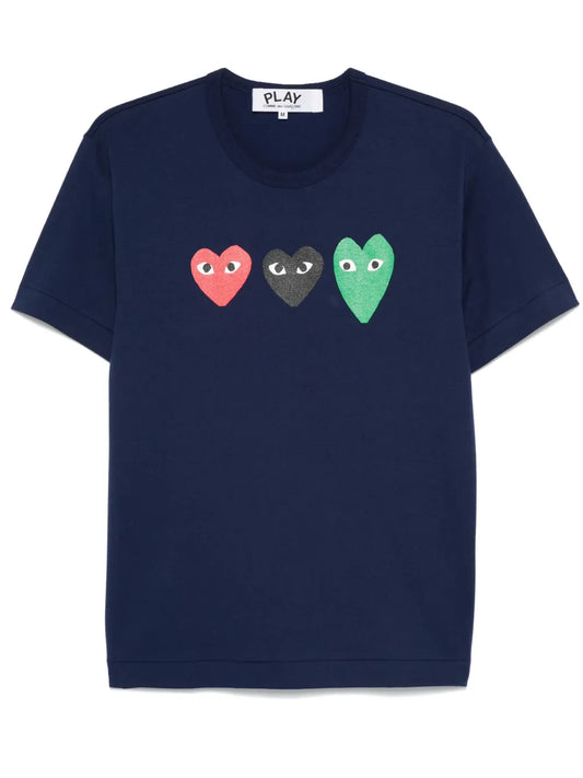 Heart-Print T-Shirt