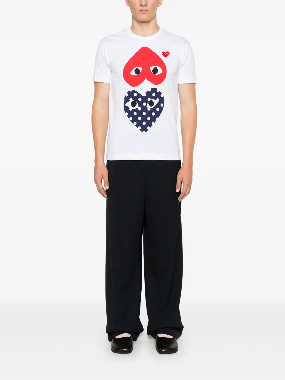 Heart-Print T-Shirt