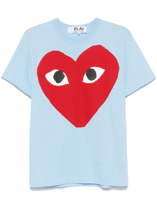 Heart-Print T-Shirt