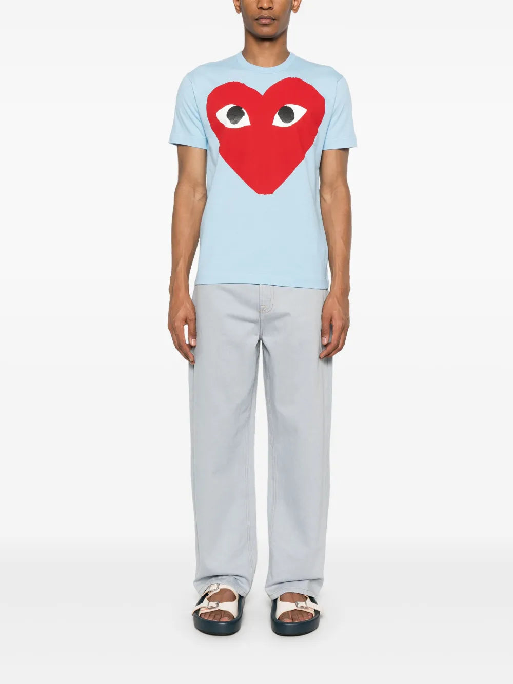 Heart-Print T-Shirt