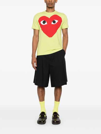 Heart-Print T-Shirt