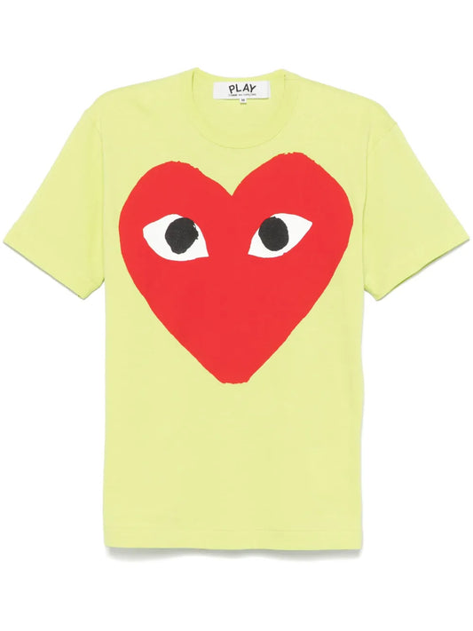 Heart-Print T-Shirt